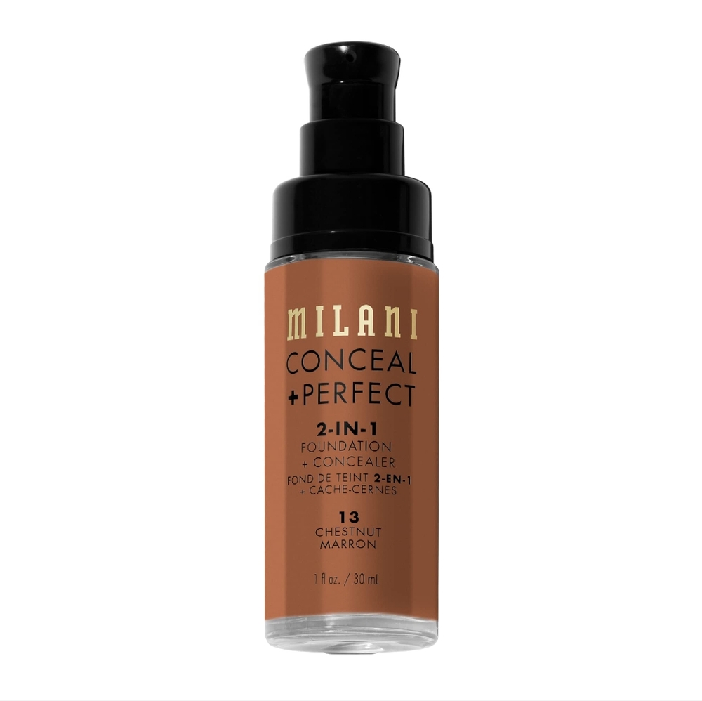 Milani Conceal + Perfect 2-in-1 Foundation + Concealer - Chestnut